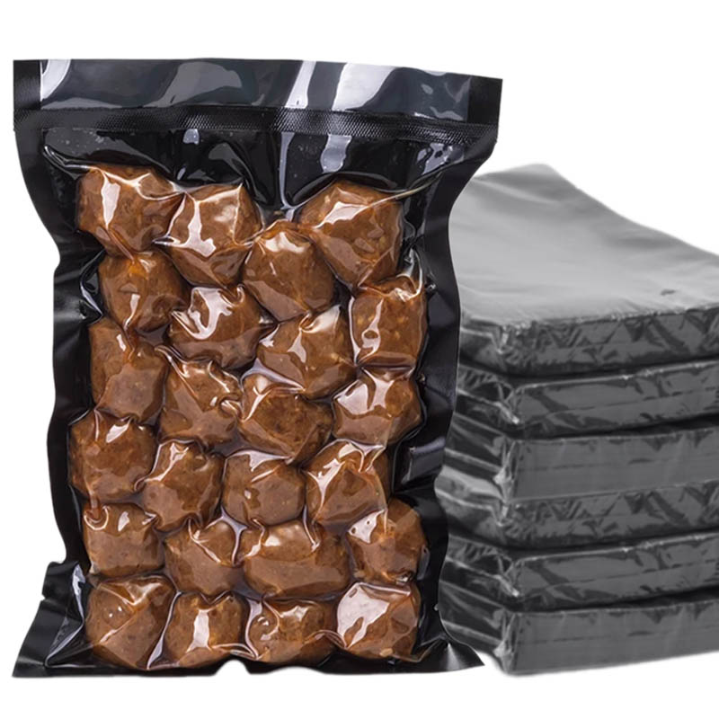 Food Or Snacks - 100 adet naylon vakum gıda çantası