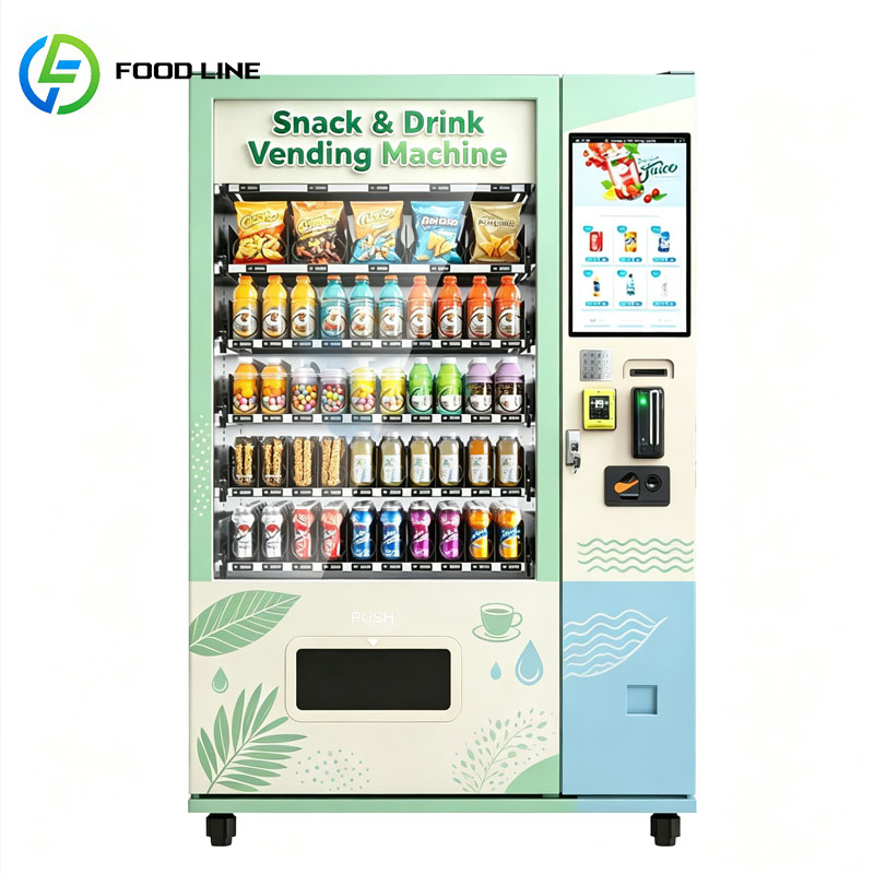 Food Drink Snacks - Atıştırmalık Otomatı Akıllı Otomatik Şekerleme Yiyecek