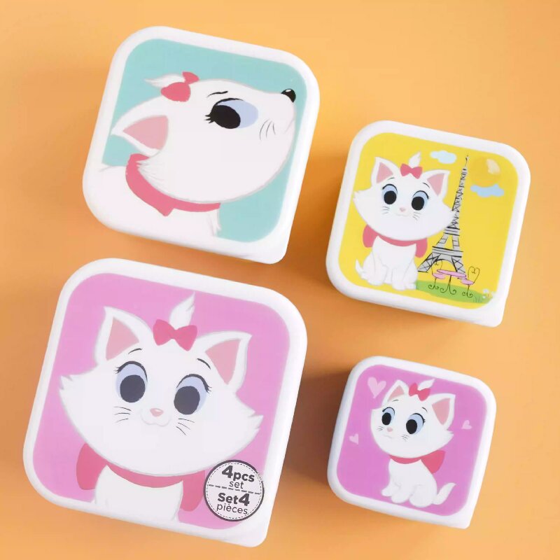 Food Snacks For Kids - Sevimli Karikatür Hayvan Desen Bento Kutusu