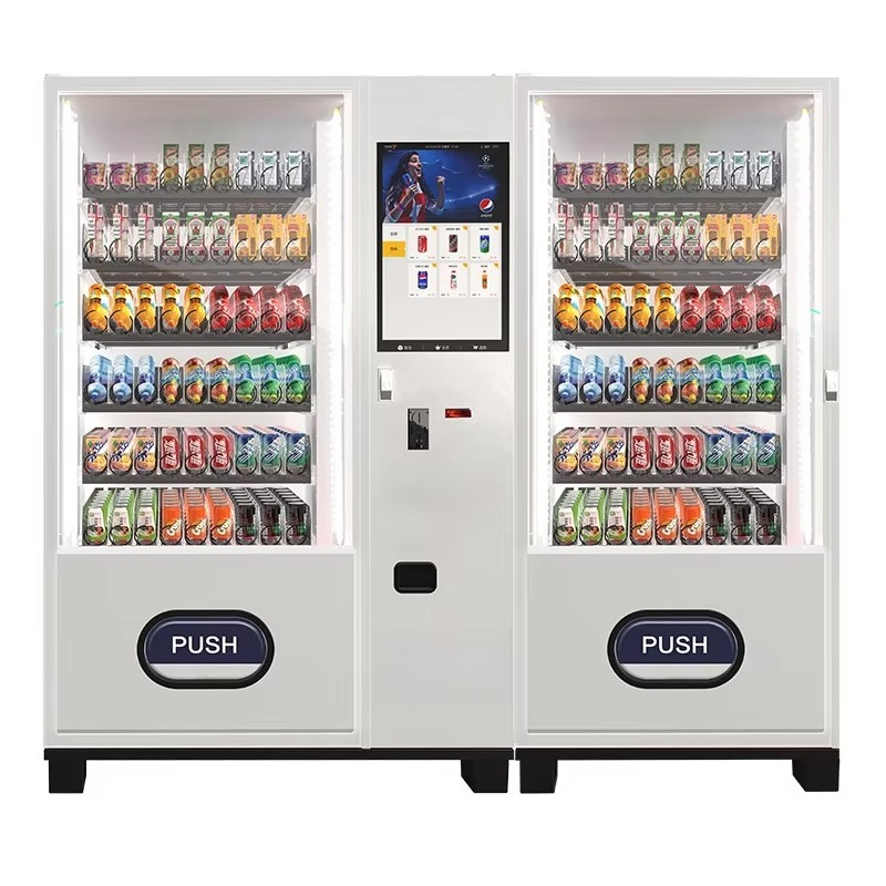 Food Drink Snacks - Otomatik Soğuk İçecek Otomatı Akıllı İçecek