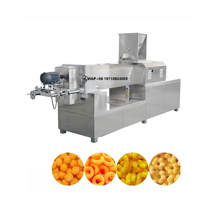 Food Snacks To Make - Şişmiş Mısır Pirinç Atıştırmalıkları Gıda Ekstrüderi