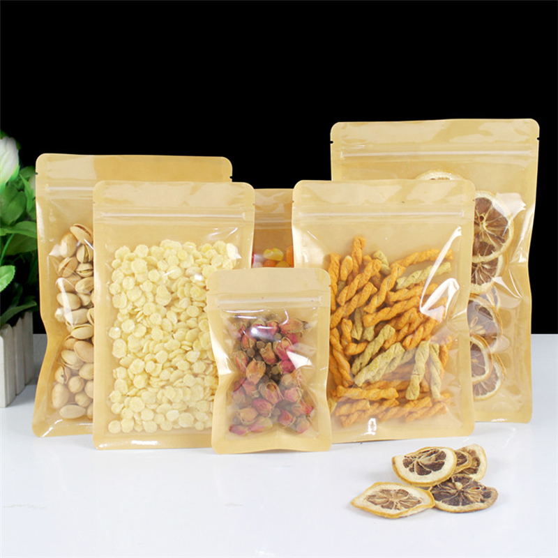 Food Or Snacks - Kahverengi Tek Taraflı Temizle Açılıp Kapanabilir