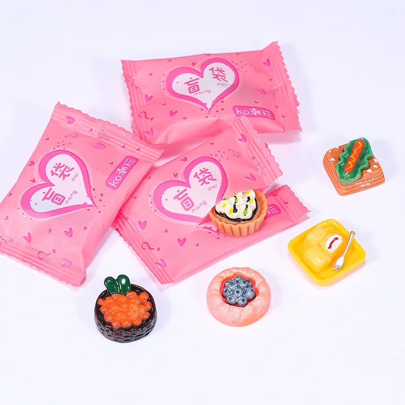 Food Drink Snacks - Rastgele Stil Çanta Minyatür Gıda Oyuncak