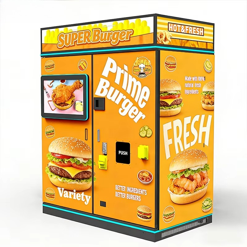 Özelleştirilmiş Fast Food Otom - Fast Food With Snacks incelemesi ve fiyatı